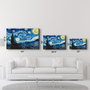 Wallity Pintura Decorativa de Vidrio Templado 46 x 72 cm Multicolor